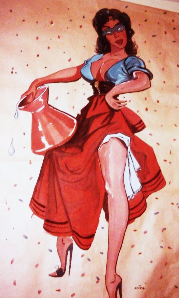 015. 1962. acrilico carnevale bodio